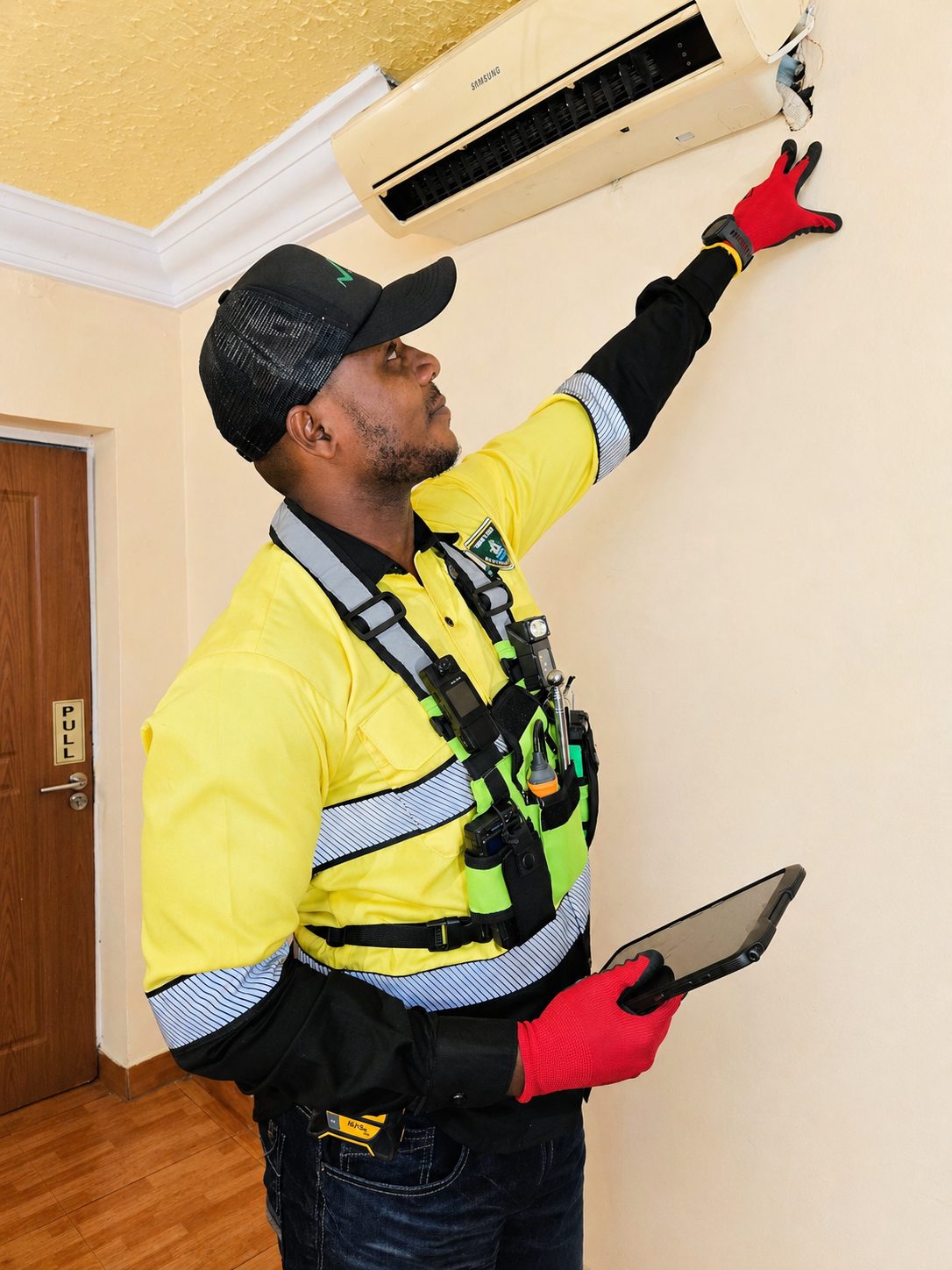 HINL inspector documenting property defects